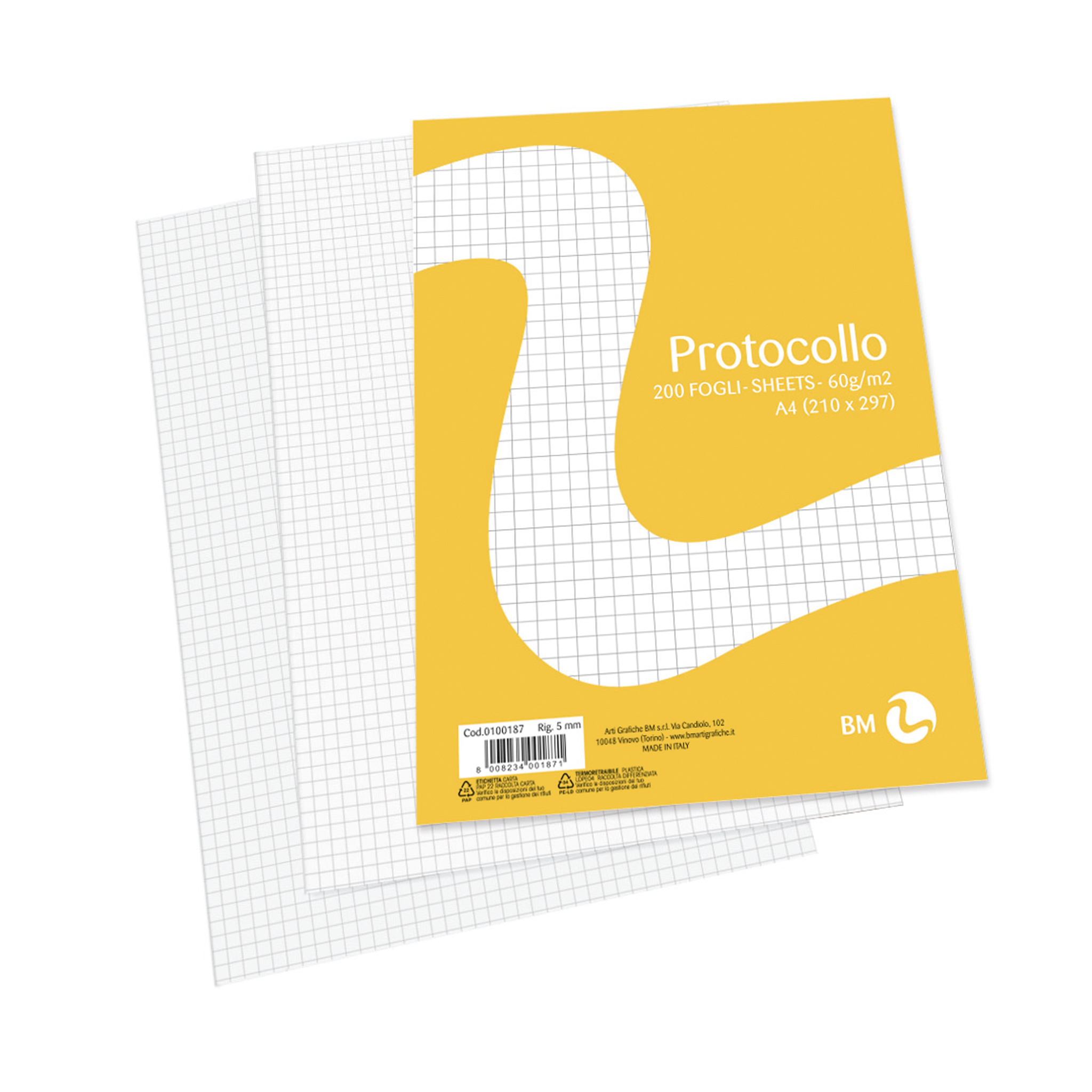 A4 foolscap 200 sheets -1 piece