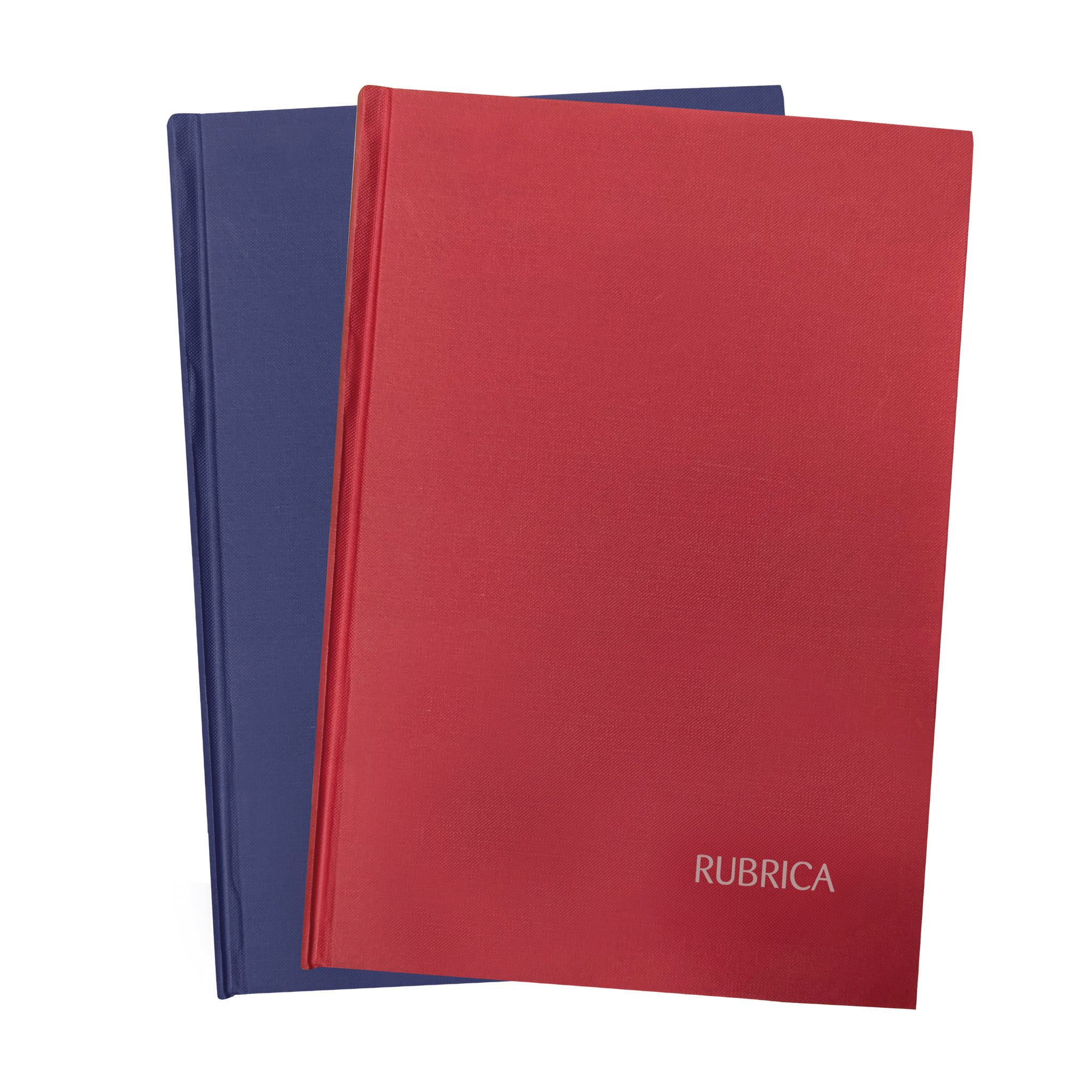 A4 48-page canvas hardback address book - 1 piece assorted