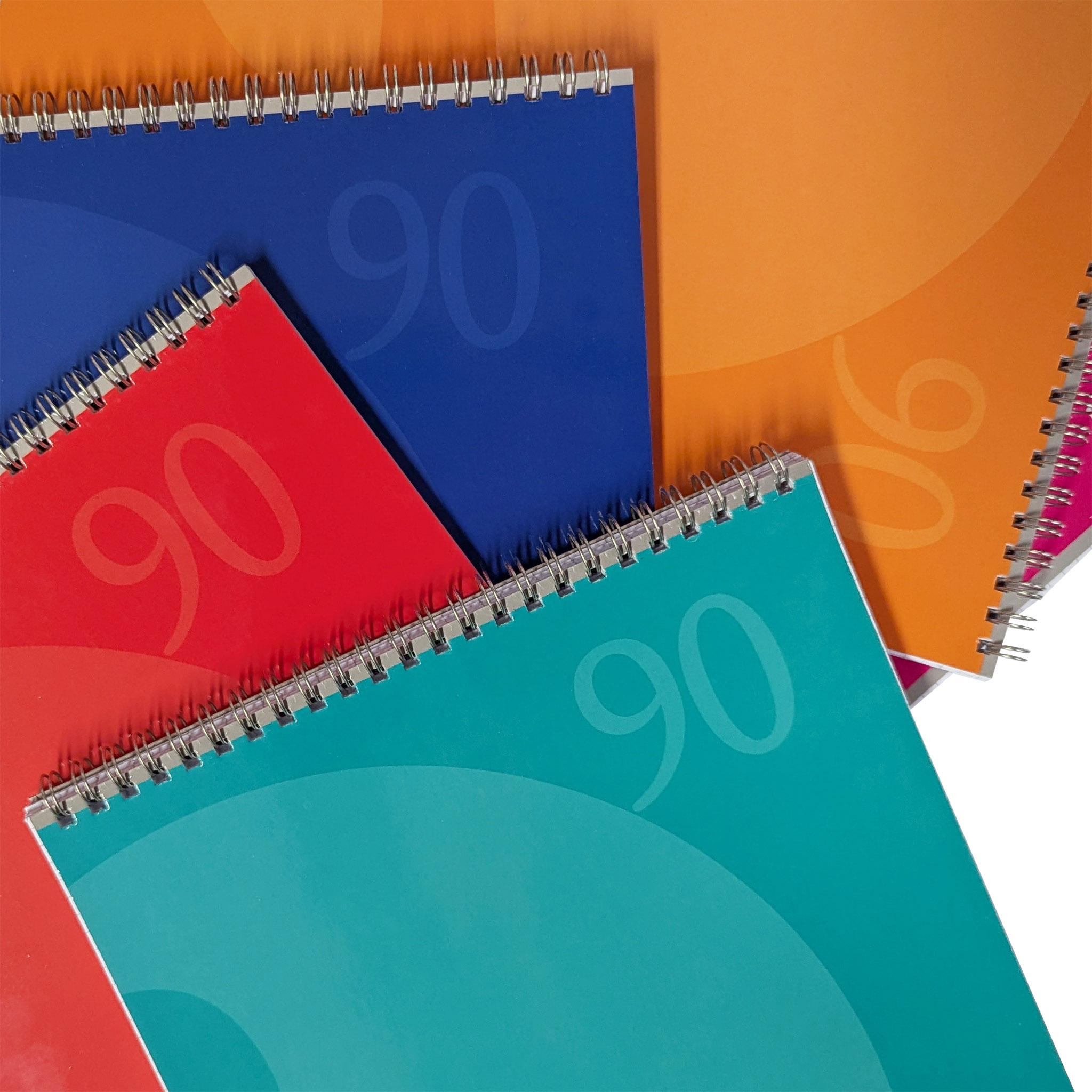 Quaderni spiralati A5 lato corto - 5 pezzi assortiti