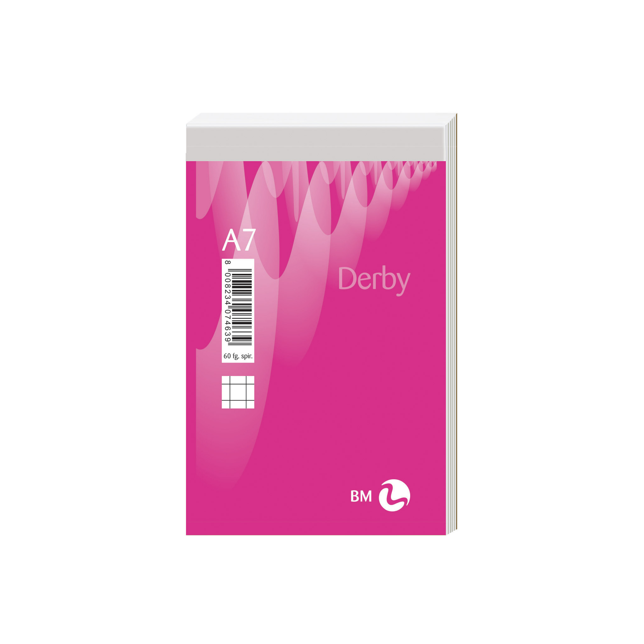 A7 notepads Derby - 30 assorted pieces