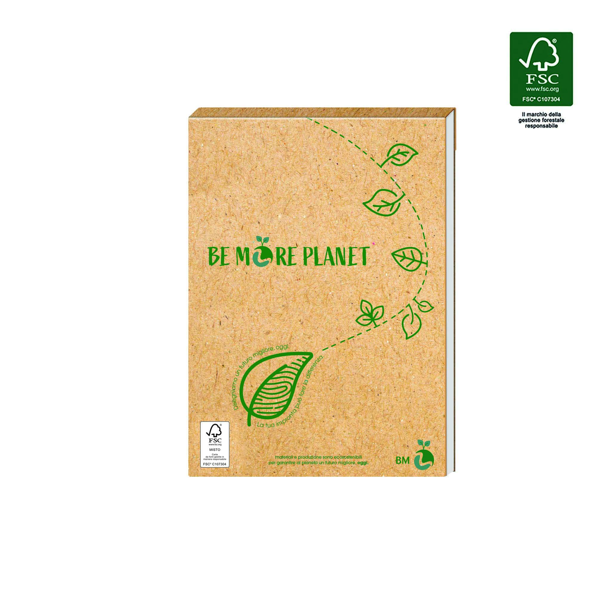 Häfft® Blocco Note A5 Eisenhower: Pianificazione Compiti, 50 Fogli, Sostenibile