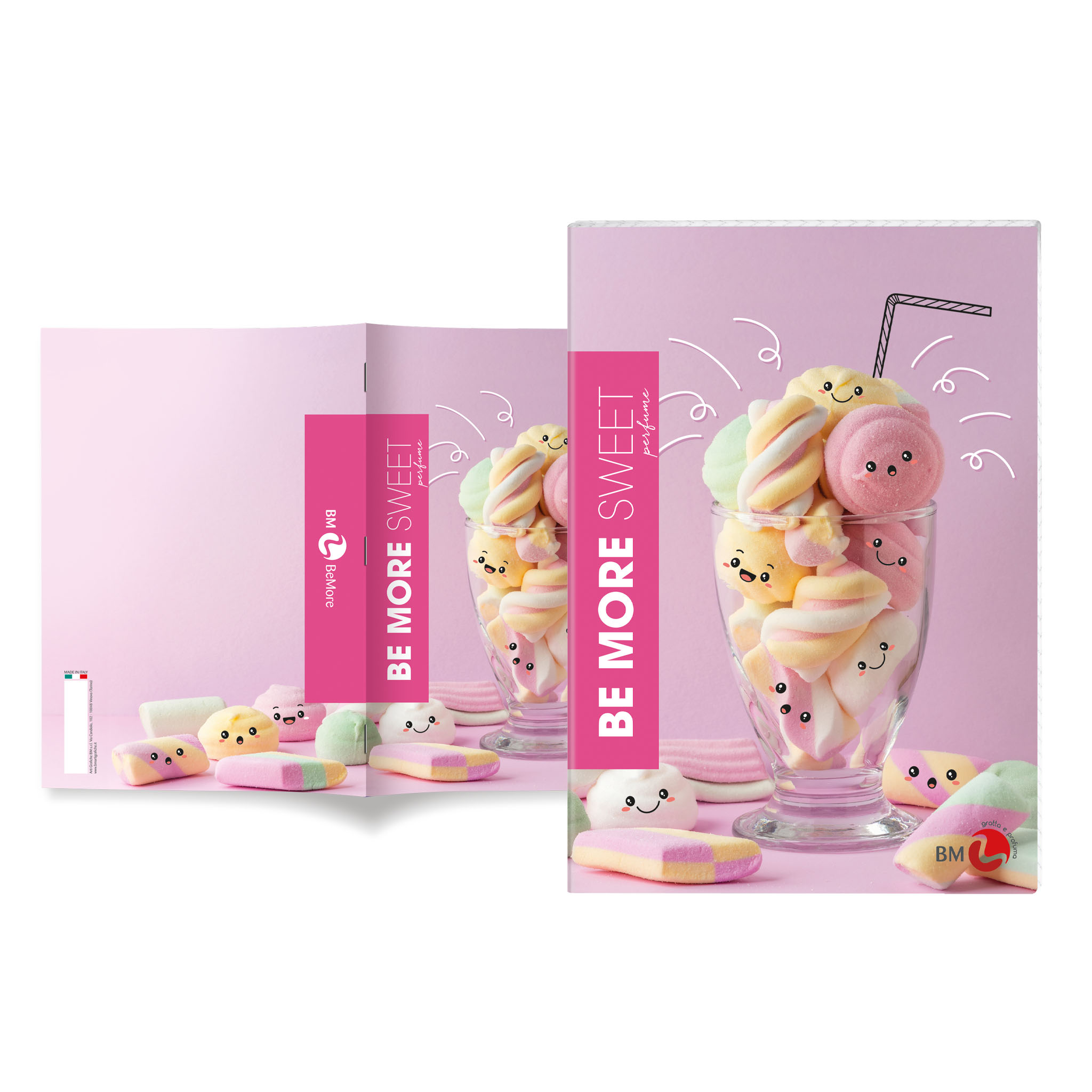 Maxi quaderni A4 BE MORE SWEET perfume - 10 pezzi assortiti outlet