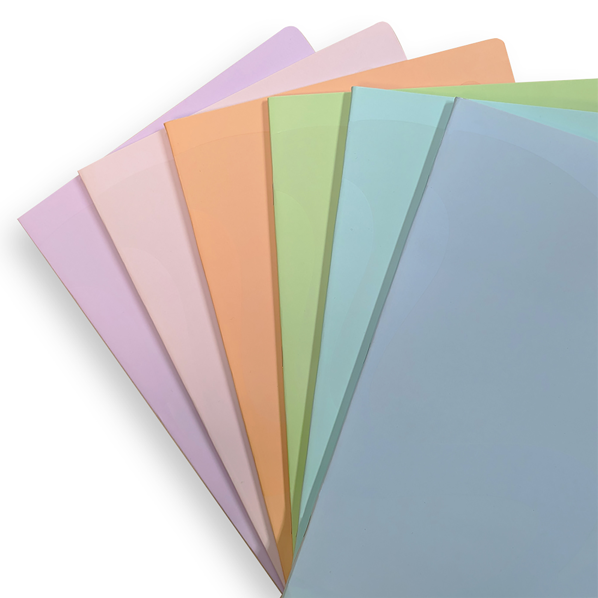 A4 maxi notebooks CENTUS pastel - 12 assorted pieces