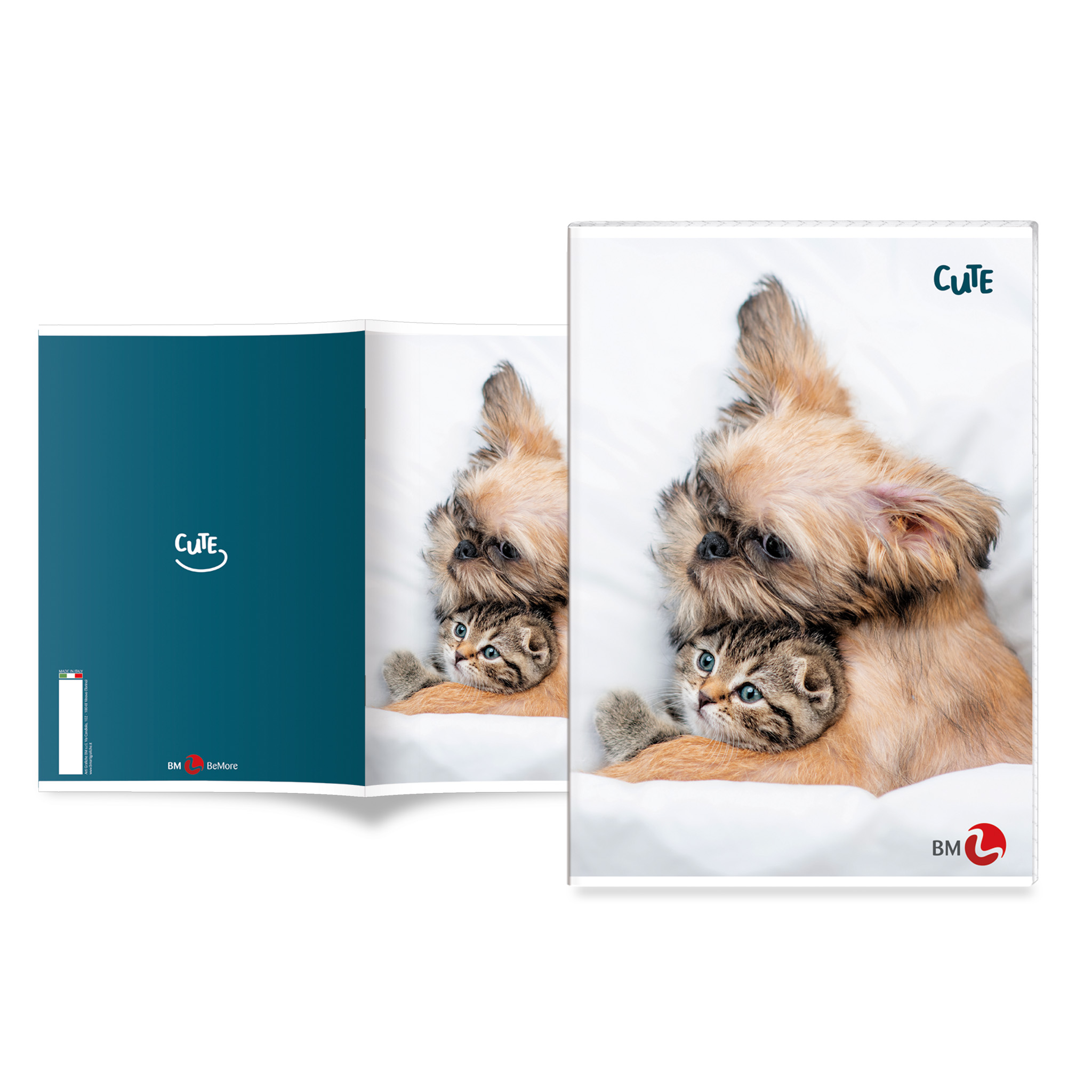 A4 maxi notebooks CUTE 80 gram - 10 assorted pieces