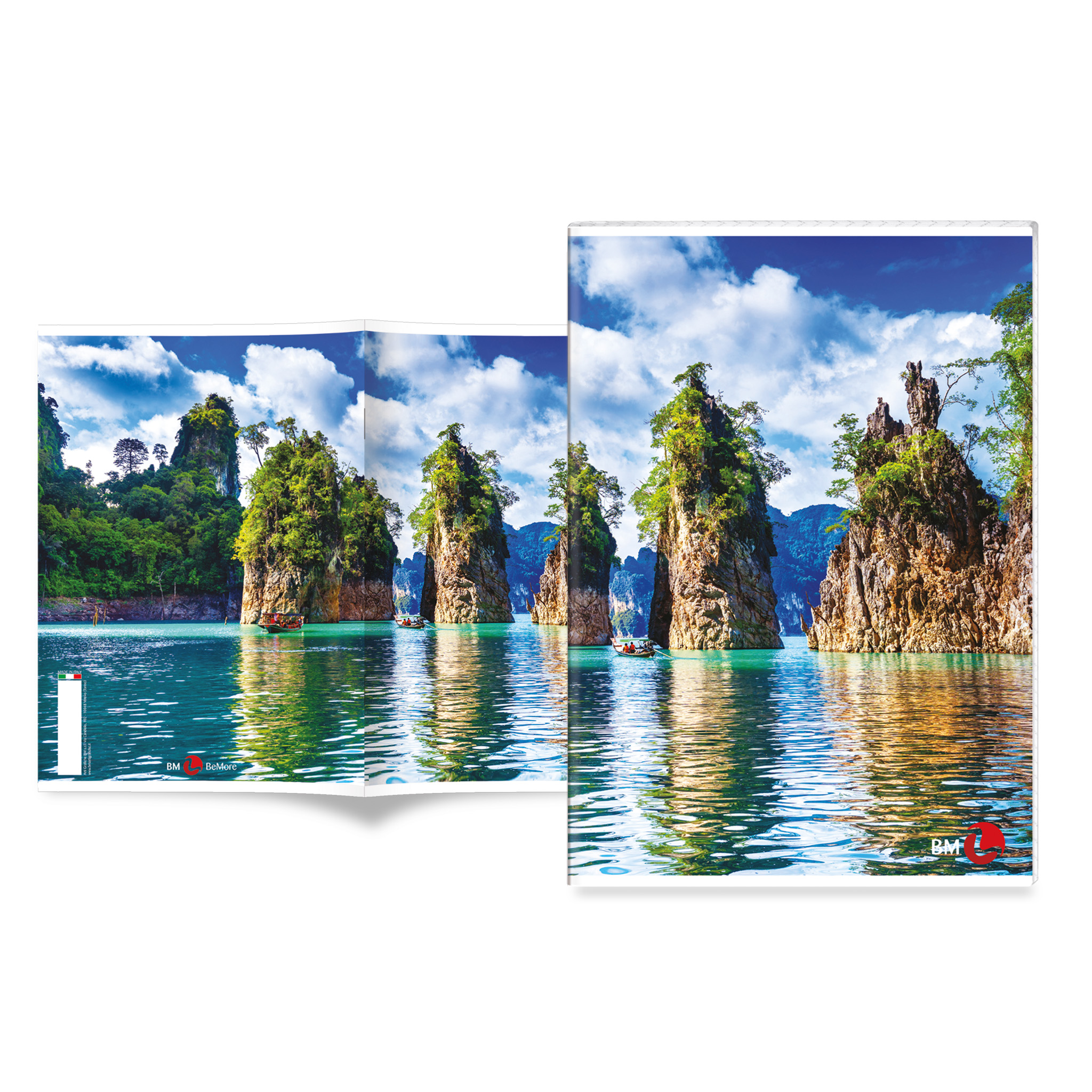 Maxi quaderni A4 LANDSCAPE 80 gr - 10 pezzi assortiti - outlet