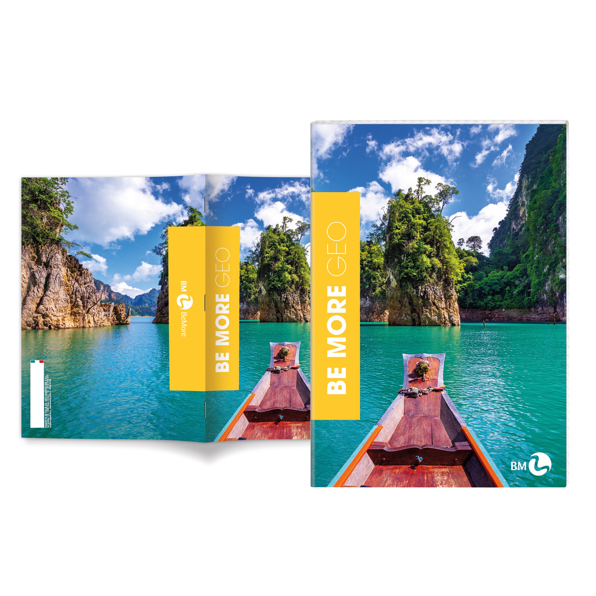 Maxi A4 notebooks BE MORE GEO – 10 assorted pieces