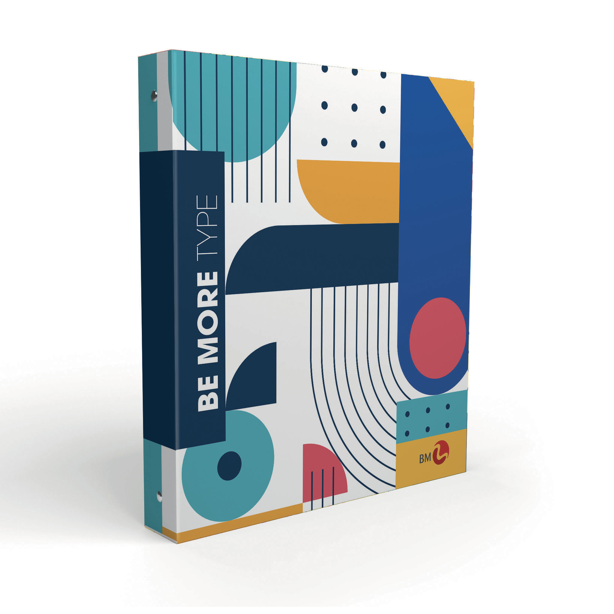Set Da 5 Raccoglitori Ad Anelli BARCA ALBA - Per Fogli A4 E Documenti, Alti 31 Cm, 100% Riciclabili