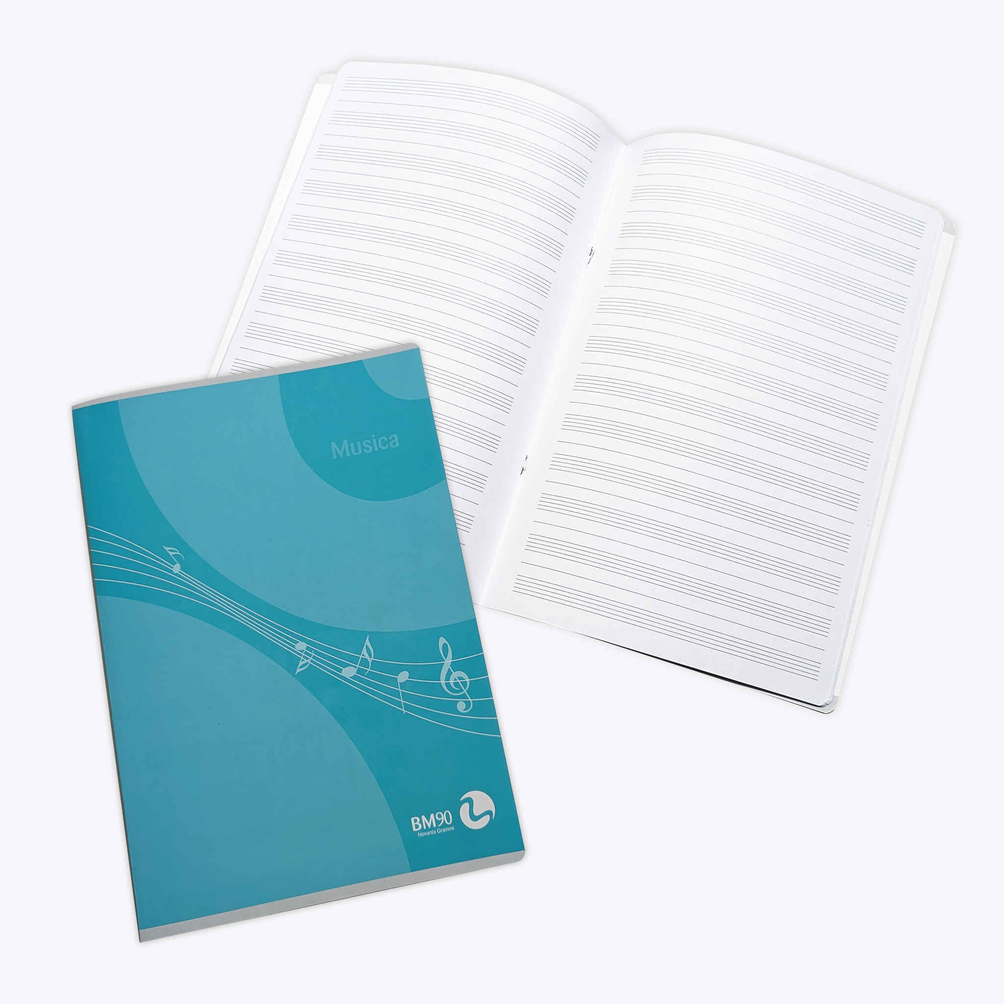 A4 music paper - 10 pieces