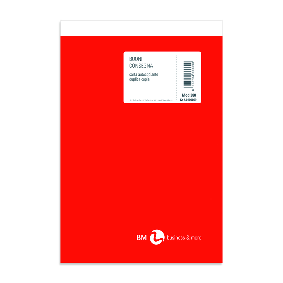 Delivery order pad 15x22.5 cm - 10 pieces