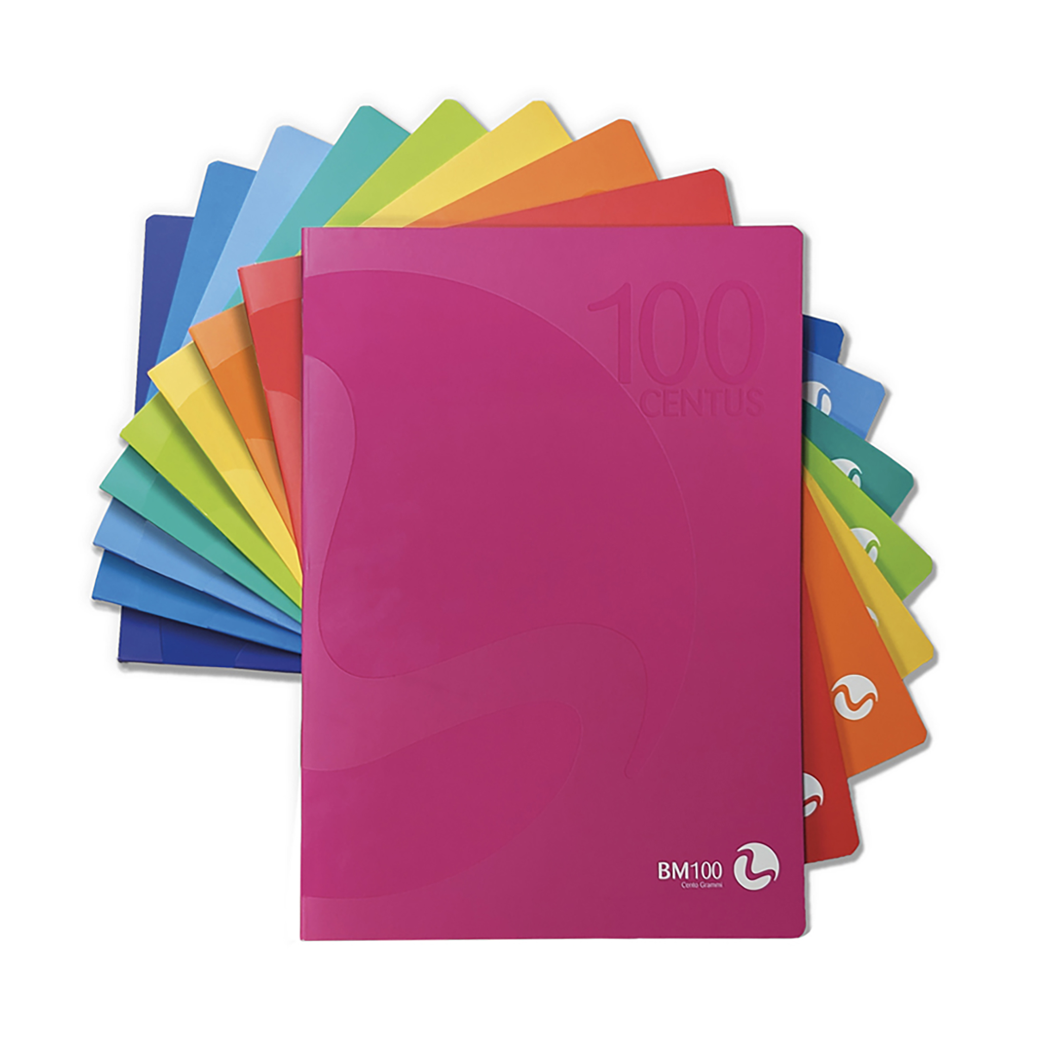 A4 maxi notebooks CENTUS - 12 assorted pieces