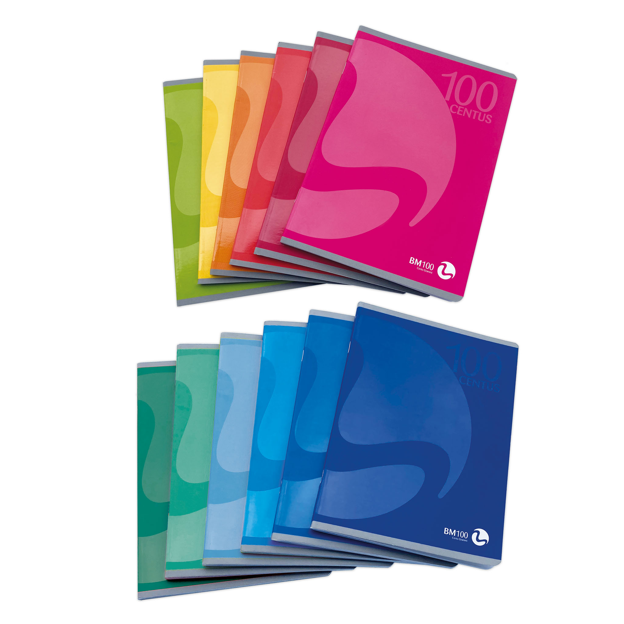A5 notebooks CENTUS - 12 assorted pieces