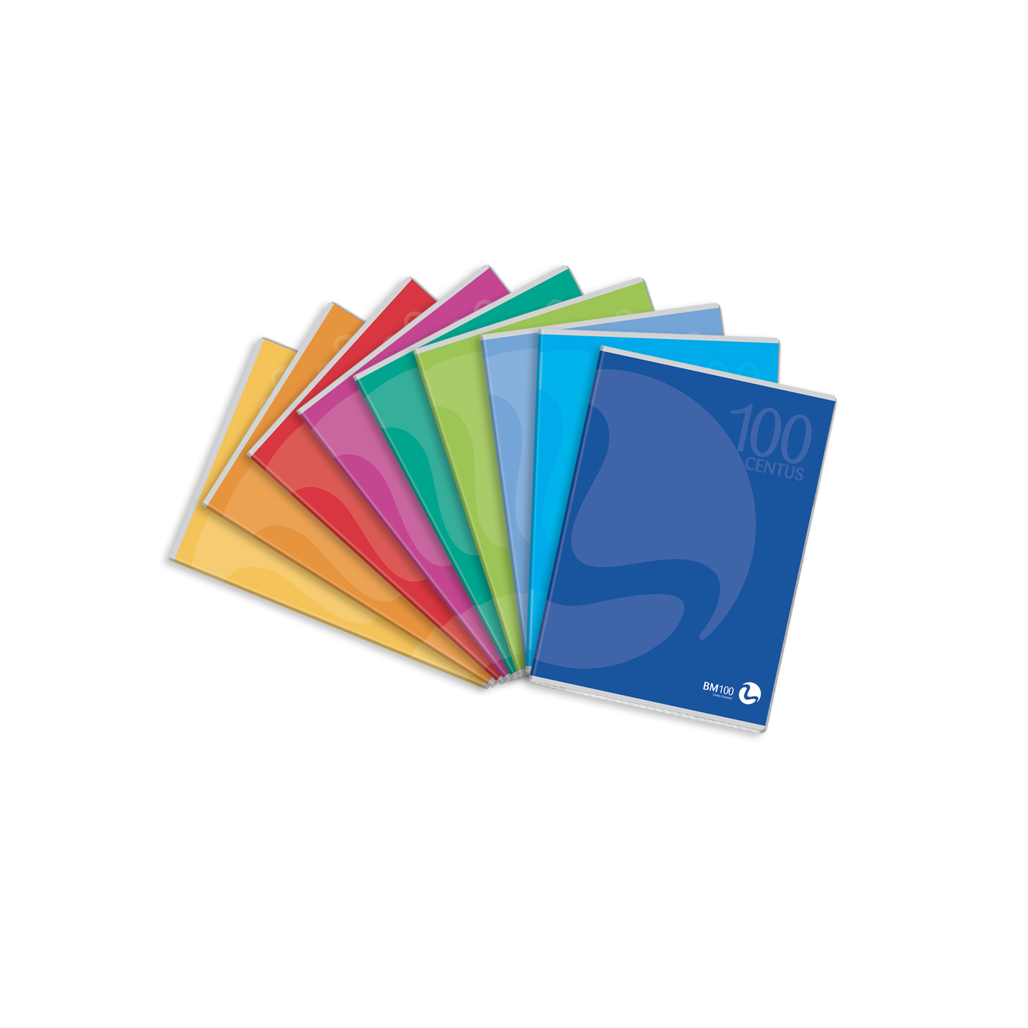 A5 notebooks CENTUS - 12 assorted pieces