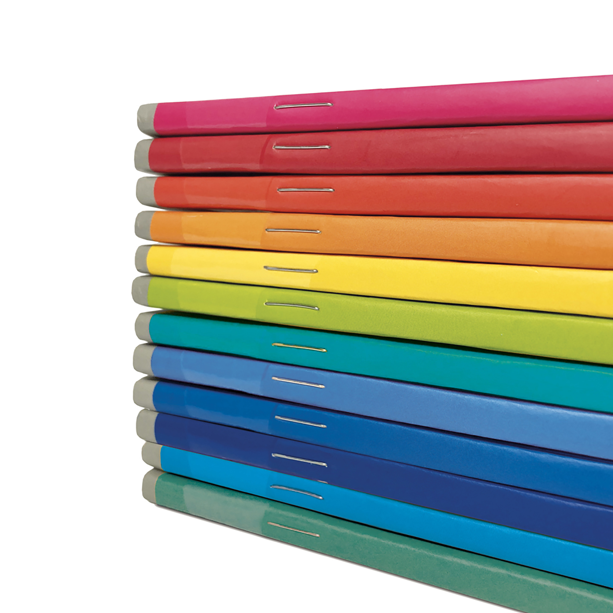 A5 notebooks COLOR 80 - 12 assorted pieces