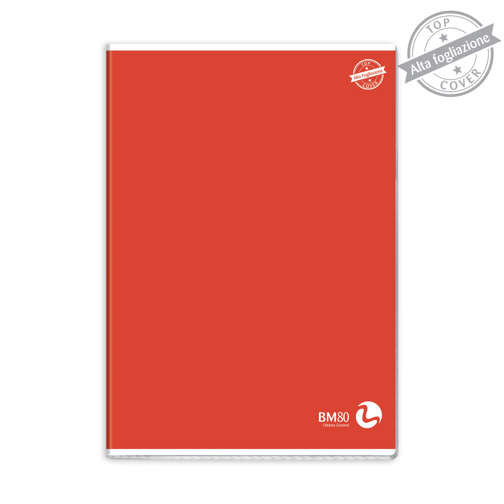 A4 maxi notebooks TOP COVER 80 high pagination - 10 assorted pieces