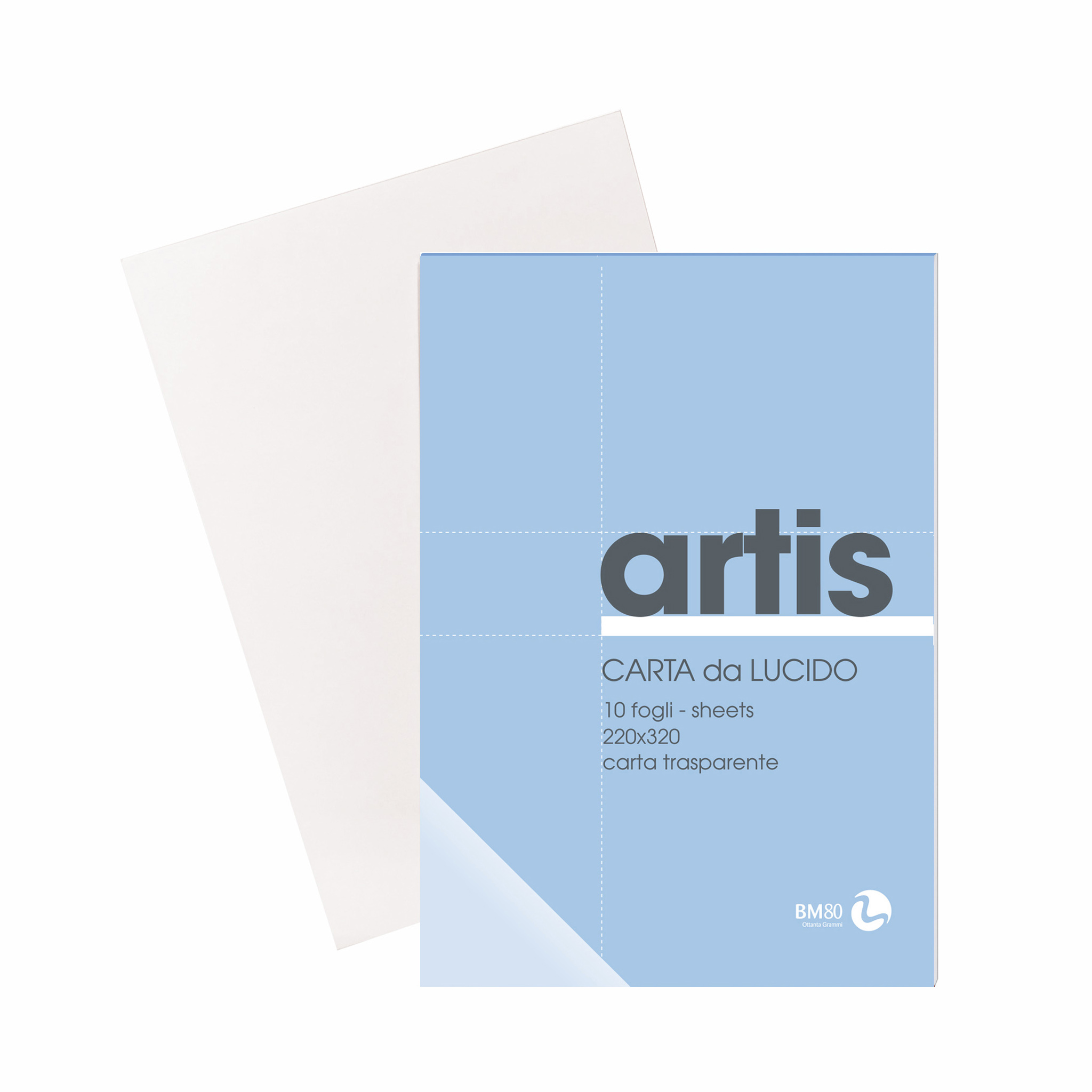 Carta lucida 22x32 cm - 25 pezzi