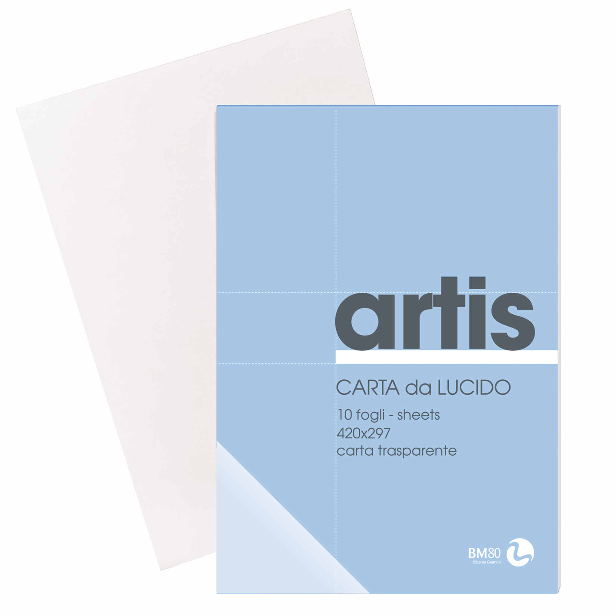 Carta lucida 29,7x42 cm - 10 pezzi